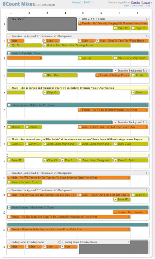 8-CountMixer: 809 Voice Overs To Pick From! - CheerSounds